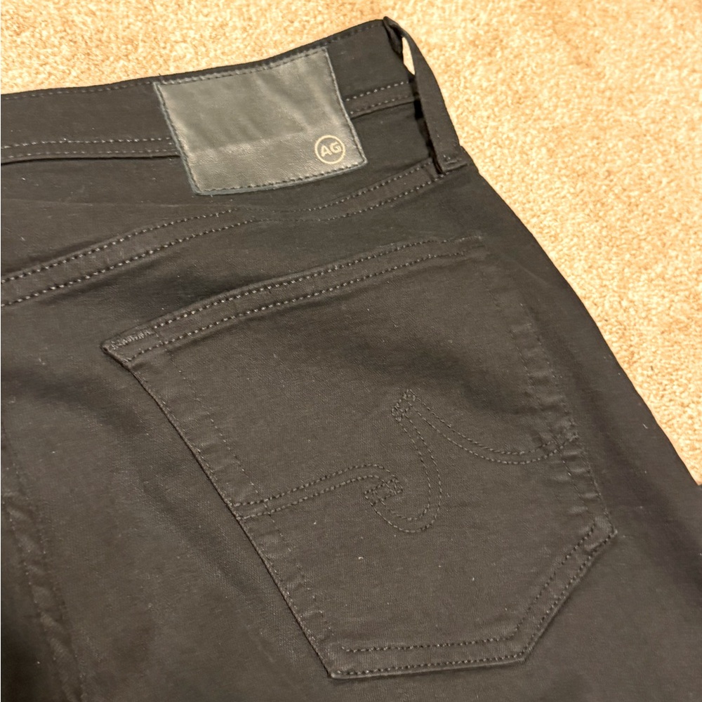 Mens black AG stretch jeans